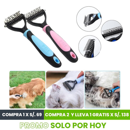 Peine acicalador de mascota | ENVÍO GRATIS